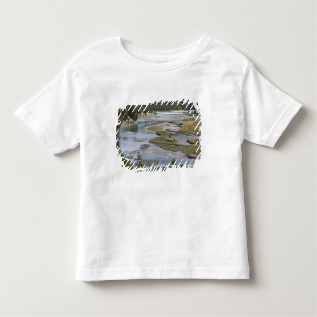 Rivers run through a lowland section of Jasper Toddler T-Shirt (Front)