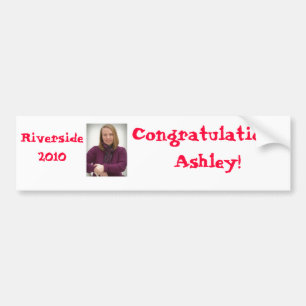 Riverside 2010 bumper sticker