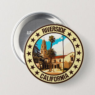 Riverside 7.5 cm round badge