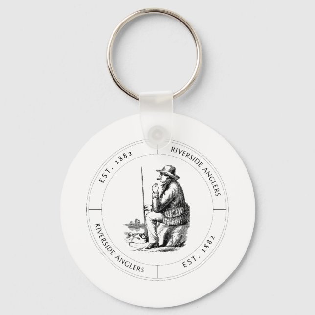 Riverside Anglers Key Ring (Front)