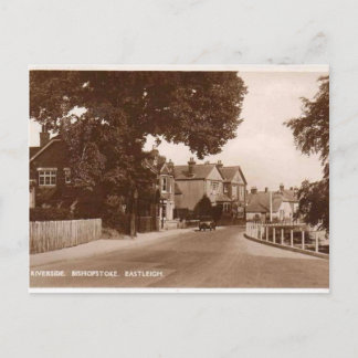 Riverside - Bishopstoke - Eastleigh - Hampshire Postcard