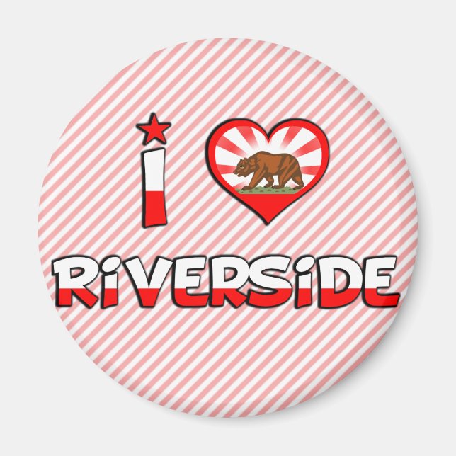 Riverside, CA Magnet (Front)