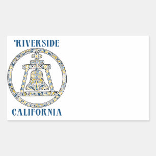 Riverside, California - A Tribute Rectangular Sticker