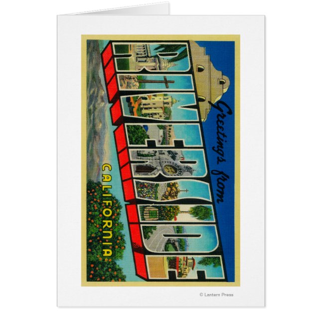 Riverside, California - Large Letter Scenes (Front)