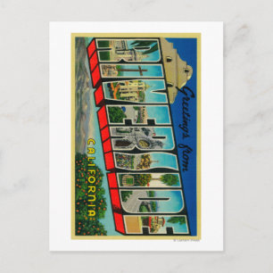 Riverside, California - Large Letter Scenes Postcard