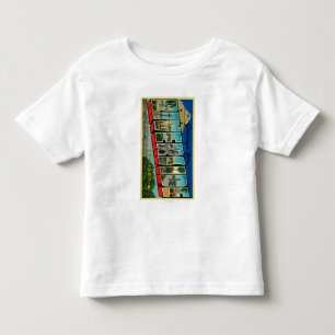 Riverside, California - Large Letter Scenes Toddler T-Shirt