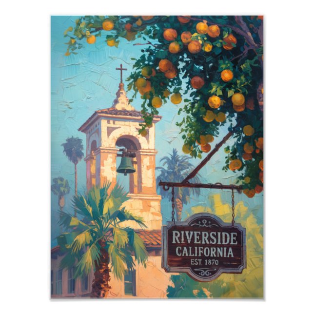 Riverside California  Photo Print (Front)