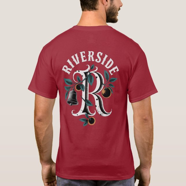 Riverside California  T-Shirt (Back)