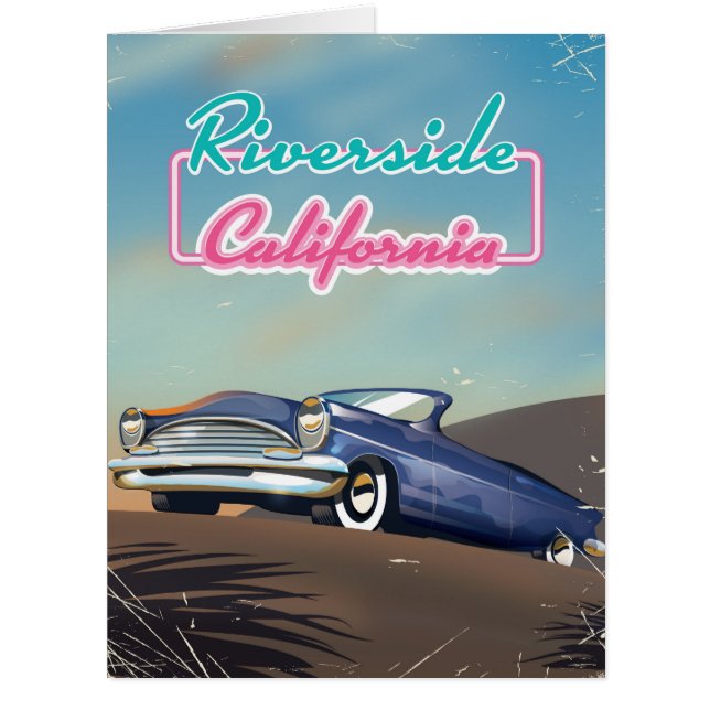 Riverside California travel poster (Front)
