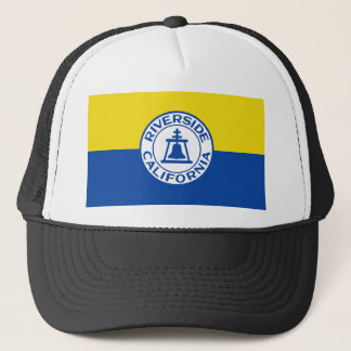 Riverside, California, United States flag Trucker Hat