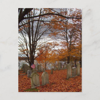 Riverside Cemetery, New Castle, NH Postcard