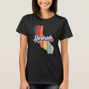 Riverside City Retro Vintage Hometown California T-Shirt