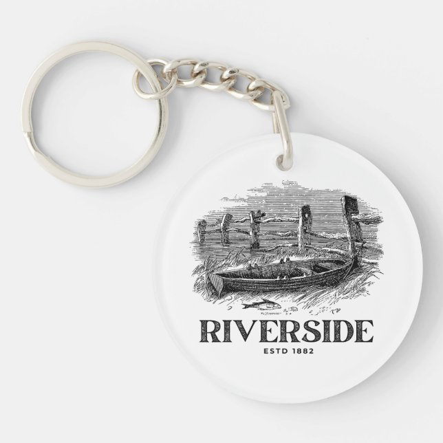 Riverside Key Ring (Front)