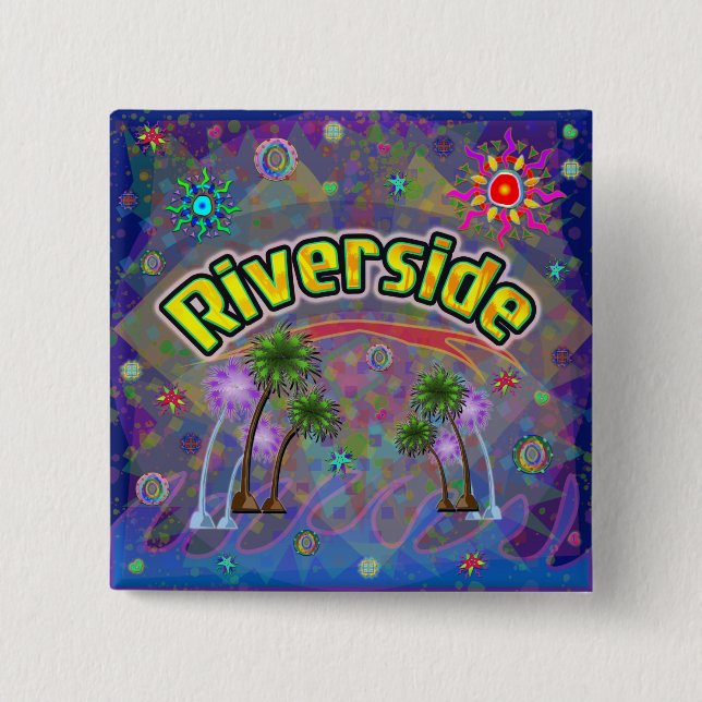 Riverside Noble Voyage Button (Front)
