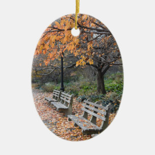 Riverside Park Manhattan Upper West Side New York Ceramic Tree Decoration