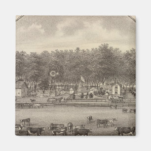 Riverside stock Farm, NE of Concordia, Kansas Magnet
