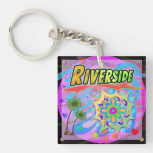 Riverside True Progress Keychain