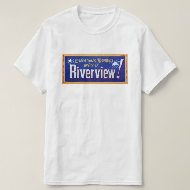 Riverview Amusement Park, Chicago, Illinois T-Shirt (Design Front)