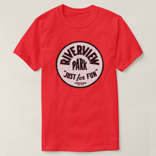 Riverview Amusement Park, Chicago, Illinois T-Shirt (Design Front)