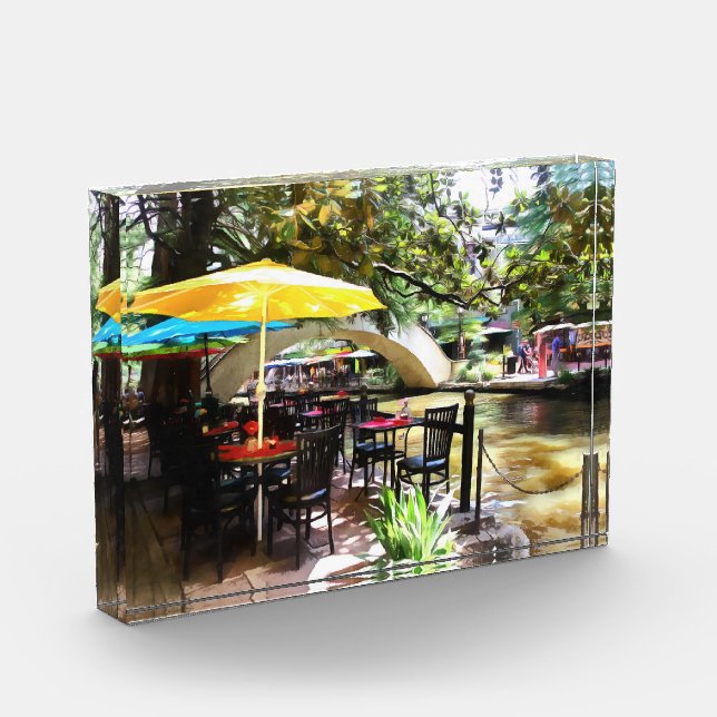 Riverwalk Acrylic Block (Left)