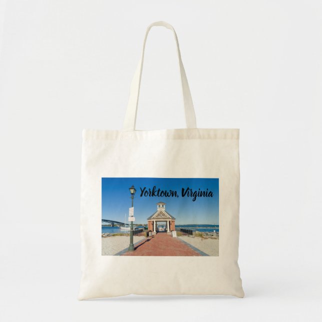 Riverwalk Landing in Yorktown Virginia Tote Bag (Front)