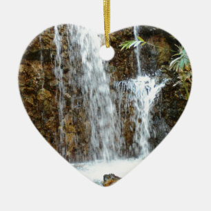 Riverwalk Waterfall Ceramic Tree Decoration