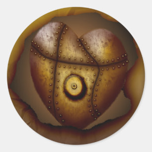 Riveted Heart, sticker