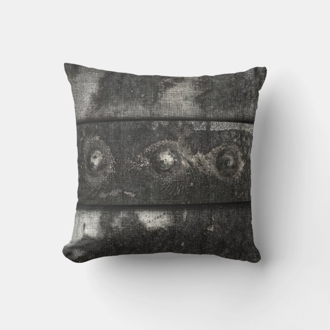 Riveted Nuts + Bolts Cushion (Front)