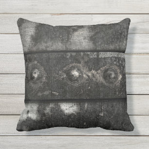 Riveted Nuts + Bolts Cushion