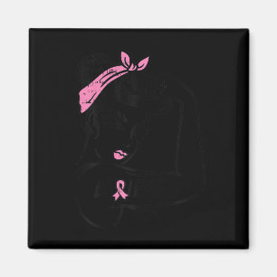 Riveter Believe Fighting Breast Cancer Awareness W Magnet