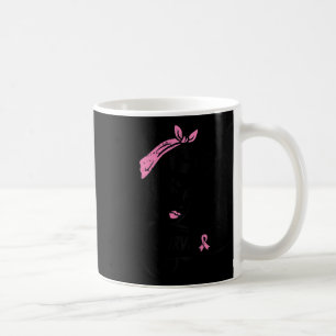 Riveter Breast Cancer Survivor Ribbon Awareness Wo Coffee Mug