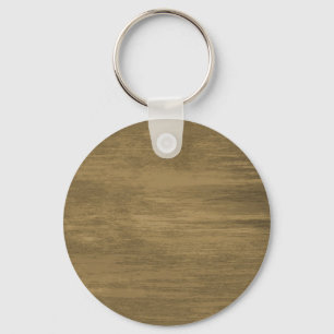 rivetted grungy gold metal plate key ring