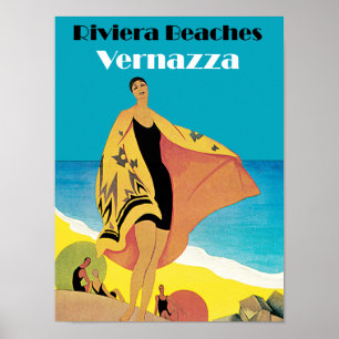 Riviera Beaches ~ Vernazza Poster
