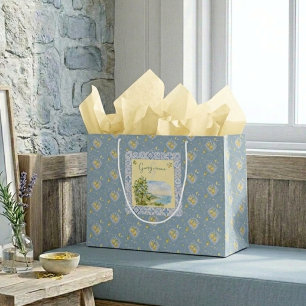 Riviera Coastal Orchard Signature Gifting Vista Large Gift Bag