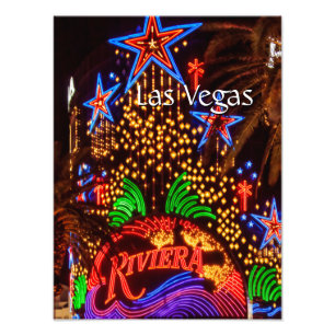 Riviera Las Vegas Photo Enlargement Print