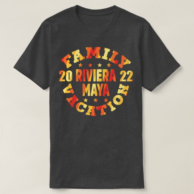 Riviera Maya 2022 T-Shirt (Design Front)
