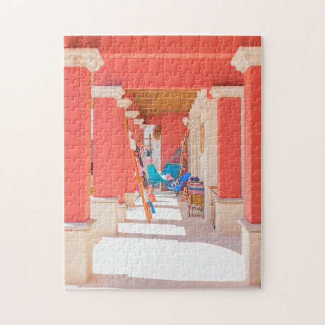 Riviera Maya Afternoon Jigsaw Puzzle (Vertical)