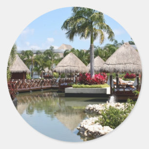 Riviera Maya, Mexico Classic Round Sticker