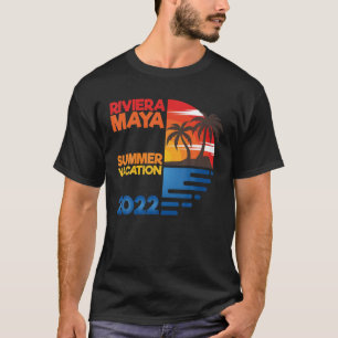 Riviera Maya Summer Vacation 2022 Matchig Group De T-Shirt
