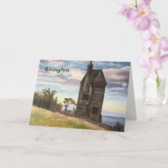 Rivington Pigeon Tower Card (Orchid)