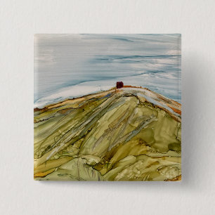 Rivington Pike Horwich Castle 15 Cm Square Badge