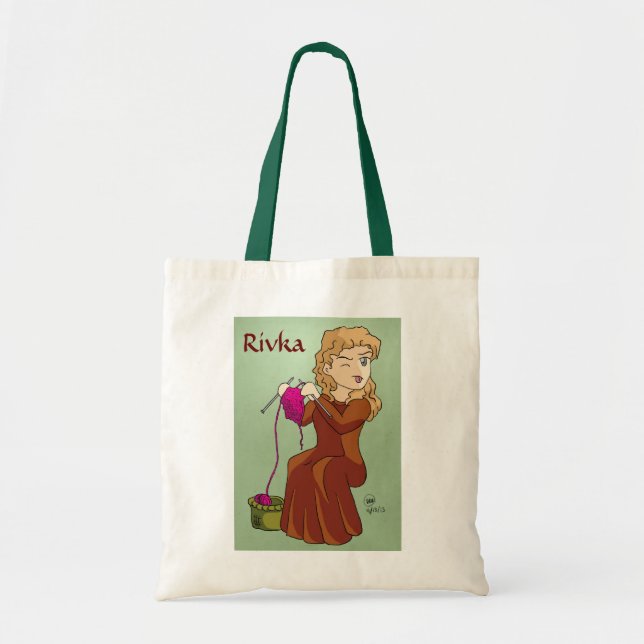 Rivka's knitting bag (Front)