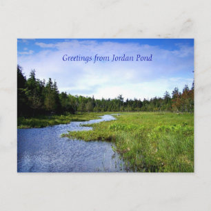 Rivulet off Jordan Pond Postcard