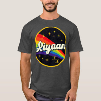 Riyaan Rainbow In Space Vintage Style T-Shirt
