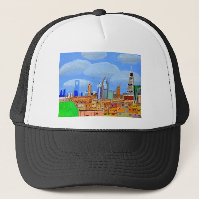 Riyadh (2) trucker hat (Front)
