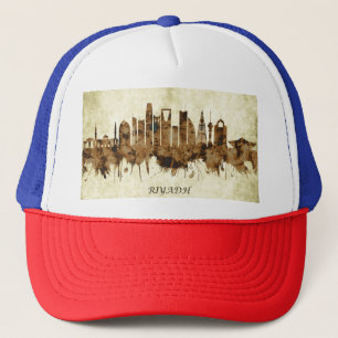 Riyadh Saudi Arabia Cityscape Trucker Hat