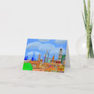Riyadh Saudi Arabia greeting card  