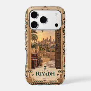 Riyadh Saudi Arabia iPhone Case Traditional Najdi