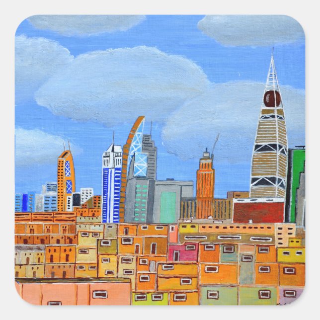 Riyadh, Saudi Arabia stickers   (Front)