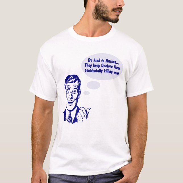 Riyah-Li Designs Be Kind To Nurses T-Shirt (Front)